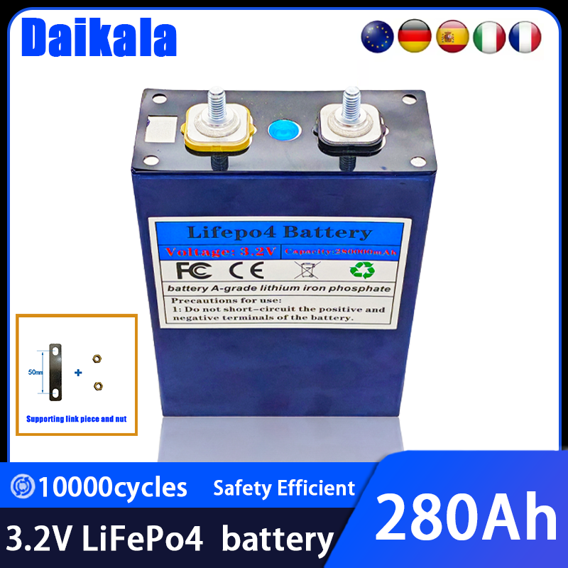جديد 3.2 فولت 280Ah LiFePO4 خل - مراجعة Renewable Energy House وسعره
