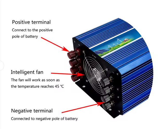 محول طاقة شمسية متعدد الوظائف  - مراجعة Pure Sine Wave Inverter وسعره