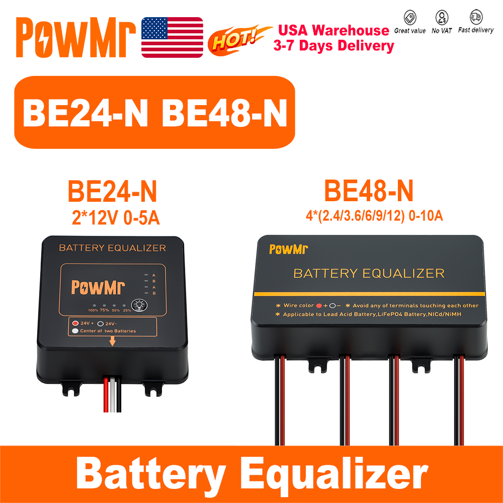 موازن بطاريات PowMr USA 24V 48 - مراجعة Renewable Energy House وسعره