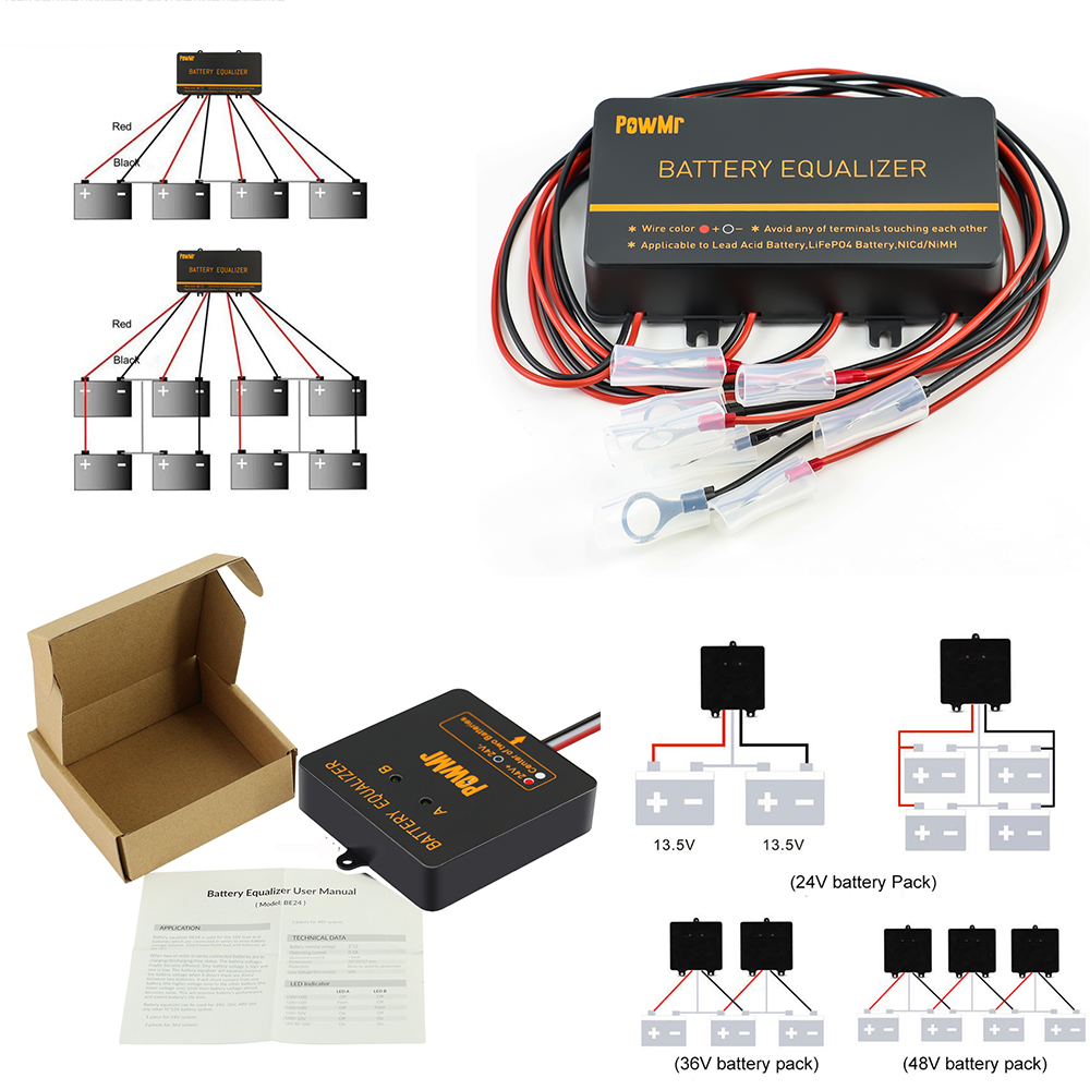 موازن بطاريات PowMr USA 24V 48 - مراجعة Renewable Energy House وسعره
