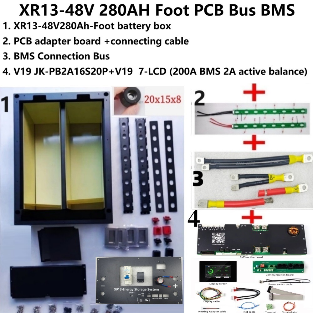 صندوق بطارية XR13 16S 51.2V مع - مراجعة Renewable Energy House وسعره