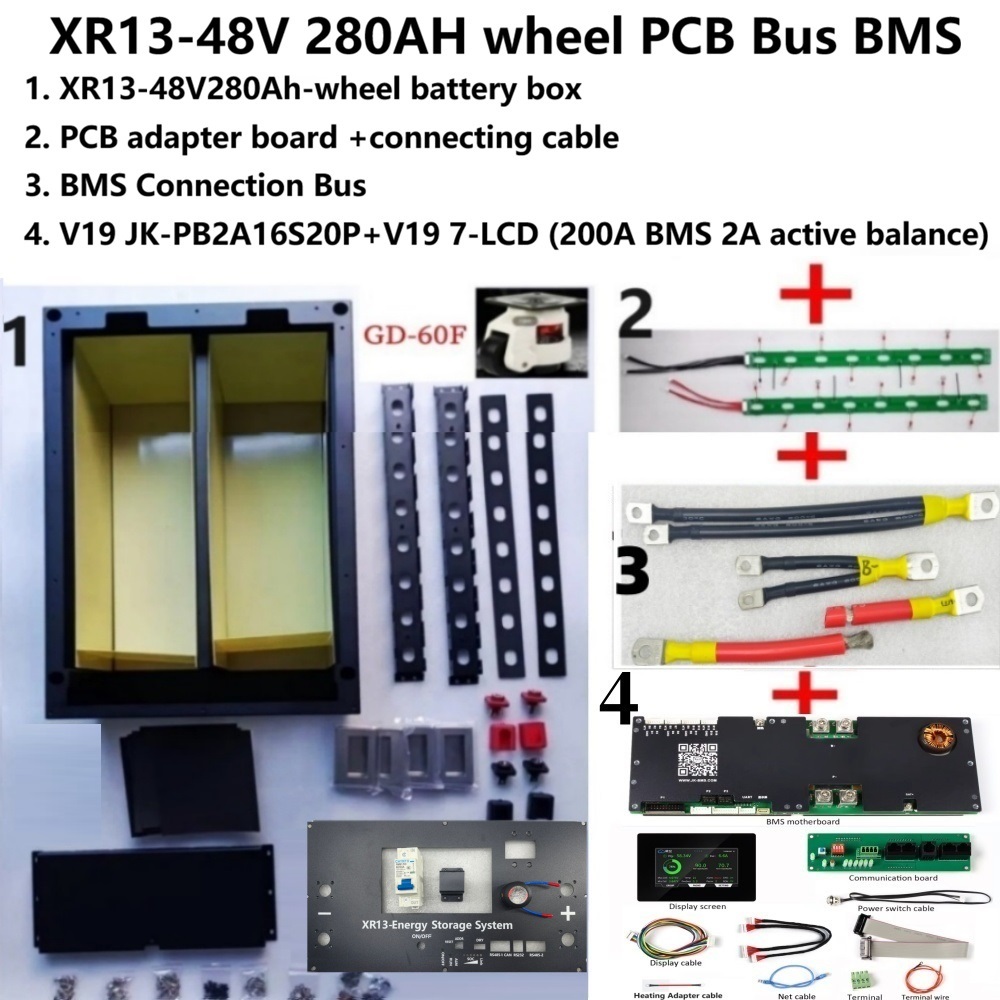 صندوق بطارية XR13 16S 51.2V مع - مراجعة Renewable Energy House وسعره