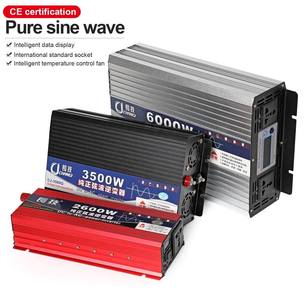 محول طاقة جديد بقوة ذروة 4000  - مراجعة Pure Sine Wave Inverter وسعره