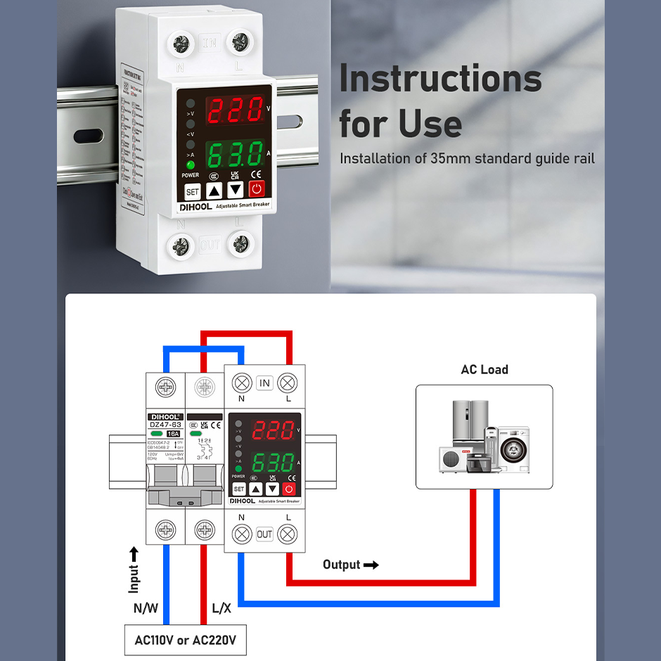 جهاز حماية قابل للتعديل للجهد  - مراجعة Ac Surge Protector وسعره