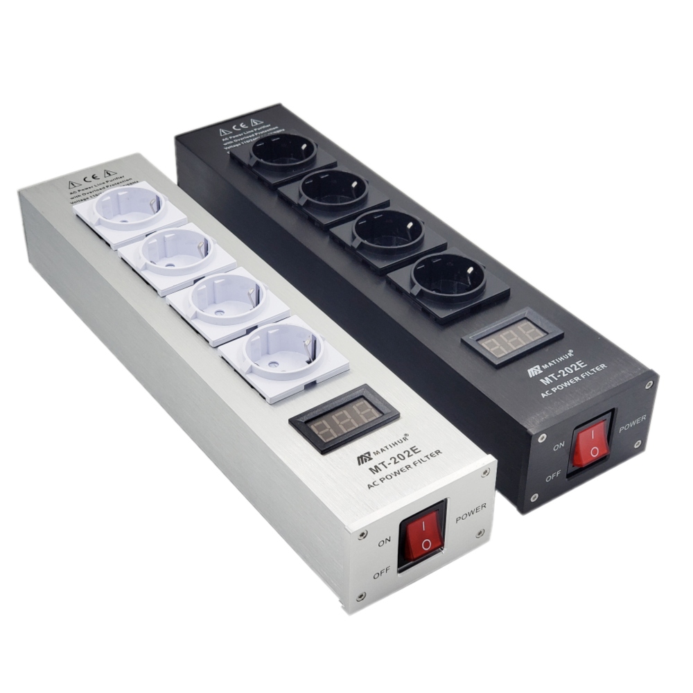 Hifi ماتيهور MT-202E الصوت الض - مراجعة Ac Surge Protector وسعره