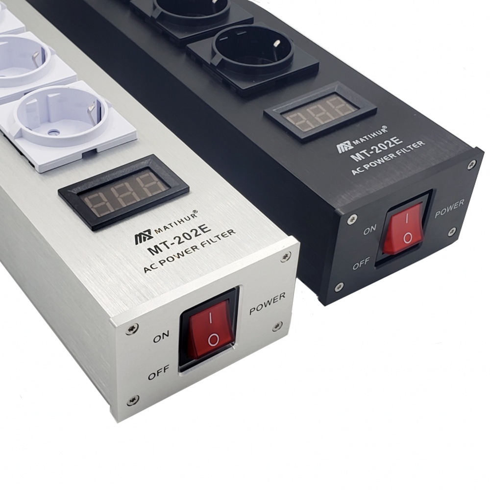 Hifi ماتيهور MT-202E الصوت الض - مراجعة Ac Surge Protector وسعره