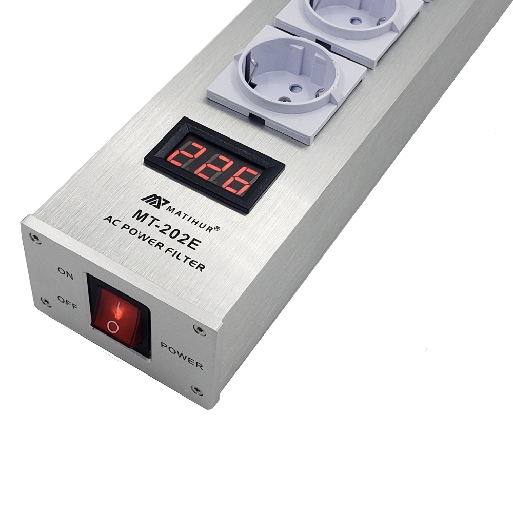 Hifi ماتيهور MT-202E الصوت الض - مراجعة Ac Surge Protector وسعره