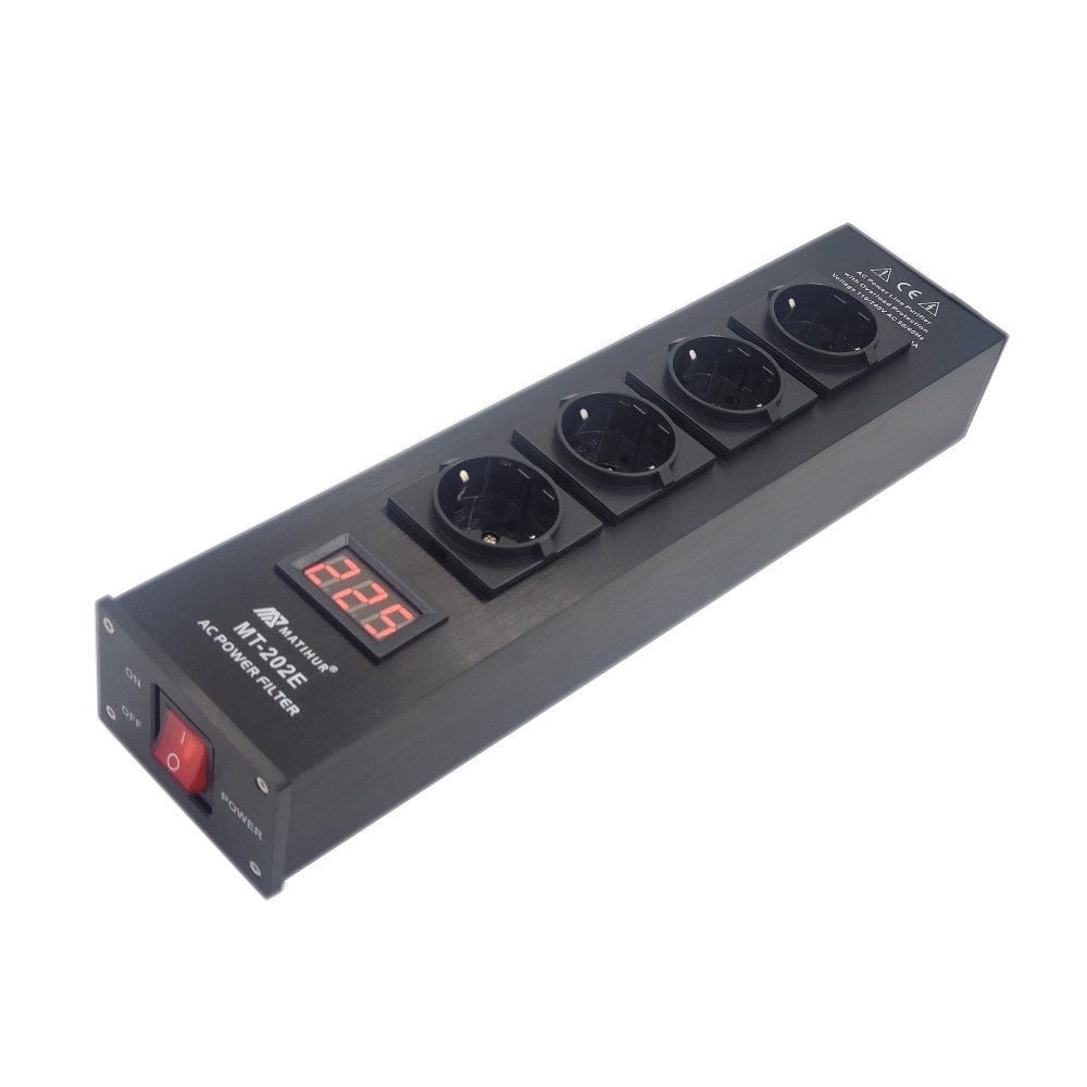 Hifi ماتيهور MT-202E الصوت الض - مراجعة Ac Surge Protector وسعره