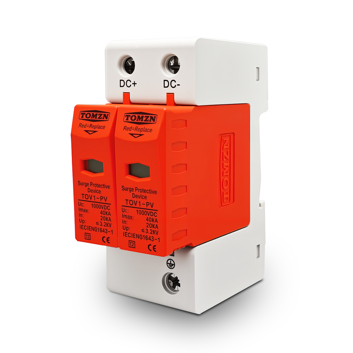 TOMZN DC SPD 1000V 20KA ~ 40KA - مراجعة Ac Surge Protector وسعره